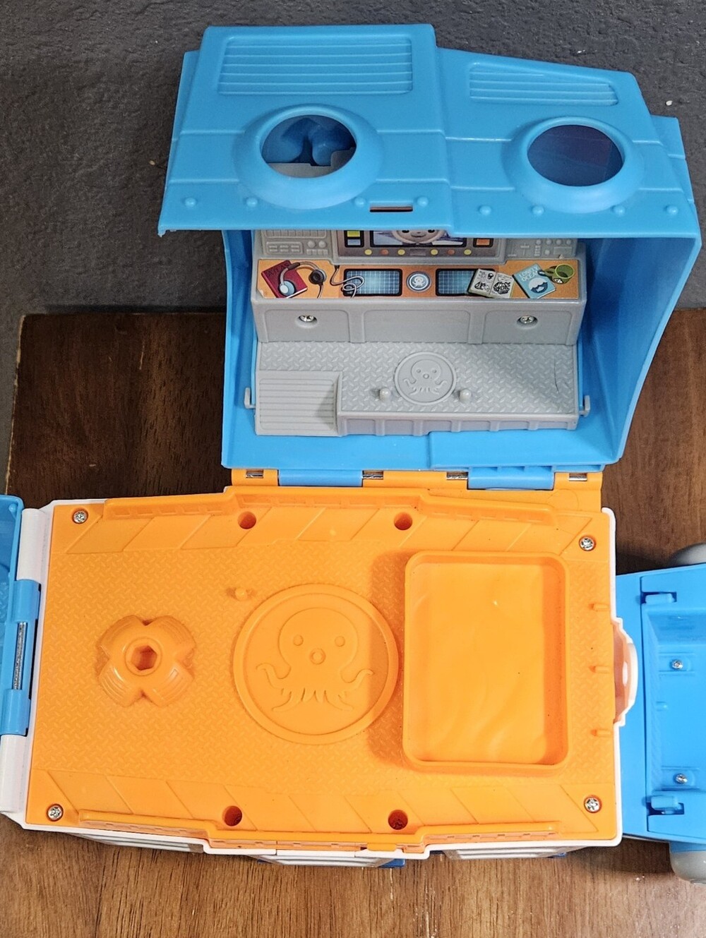 Octonauts Octo-Crew Cruiser Vehicle Playset Transforming Lab Toy Fisher-Price - Picture 8 of 8